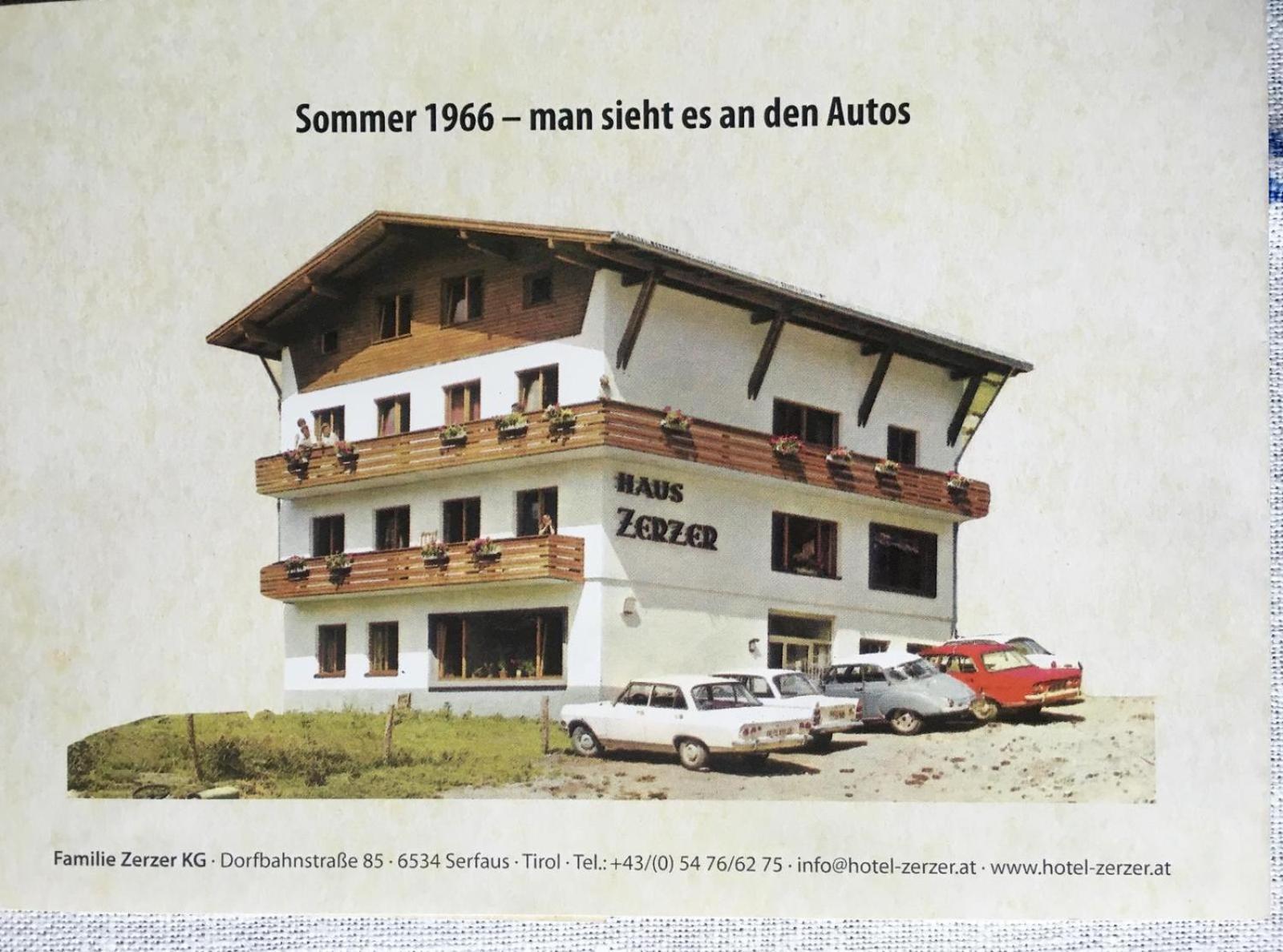 Hotel Garni Zerzer Serfaus Exteriör bild